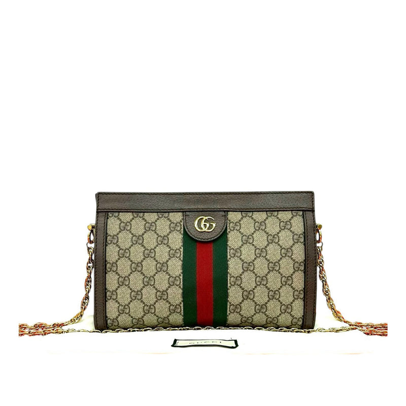 Small GG Supreme Web Ophidia Chain Crossbody - Image 10