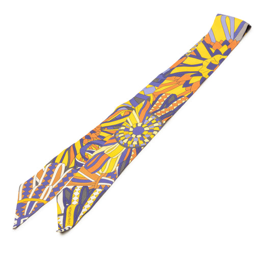 Les Flots Du Cheval Silk Twilly Scarf - Image 1
