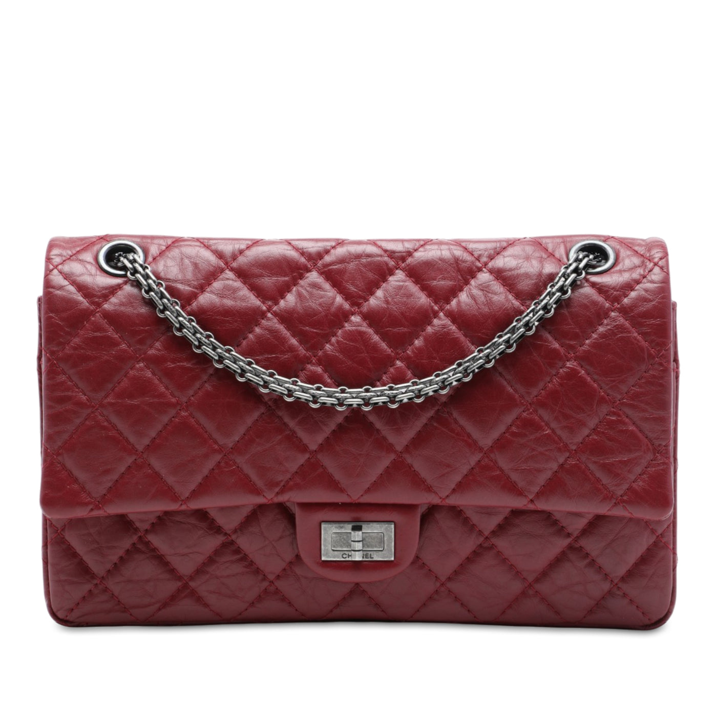 Quilted Aged Calfskin Reissue 2.55 Double Flap 226 - Image 1