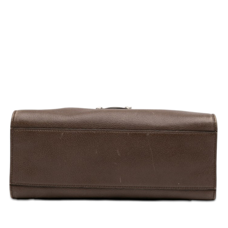 Medium Calfskin Linea Totem Satchel - Image 3