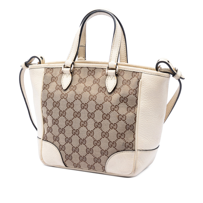 Small GG Canvas Bree Satchel - Image 2