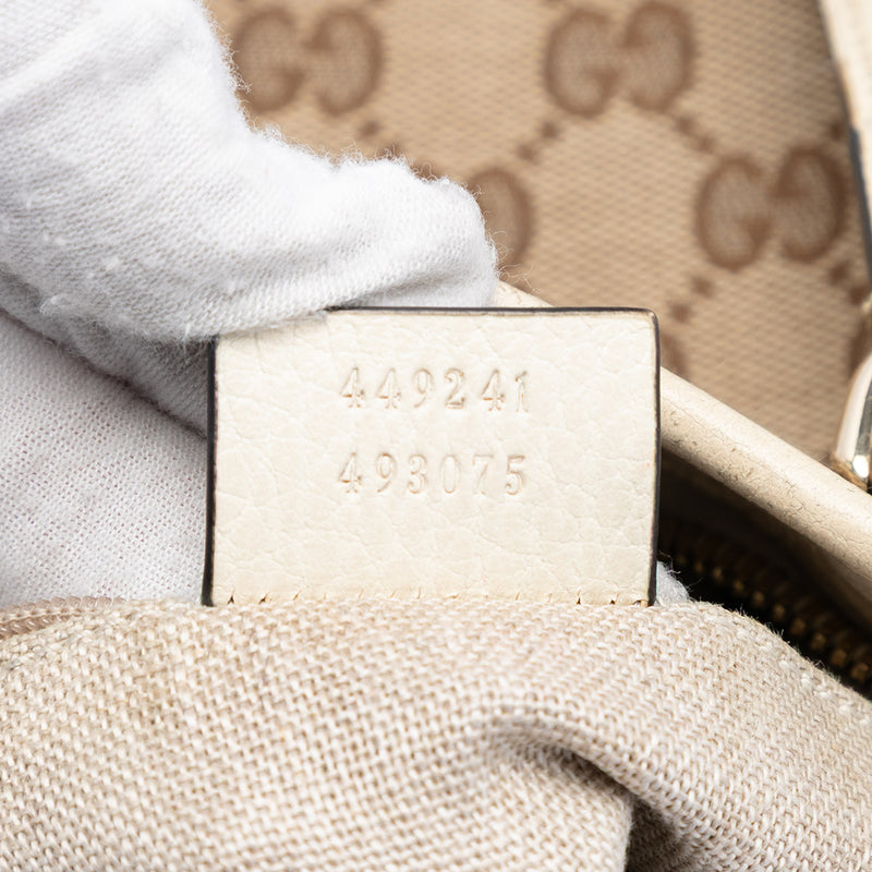 Small GG Canvas Bree Satchel - Image 6