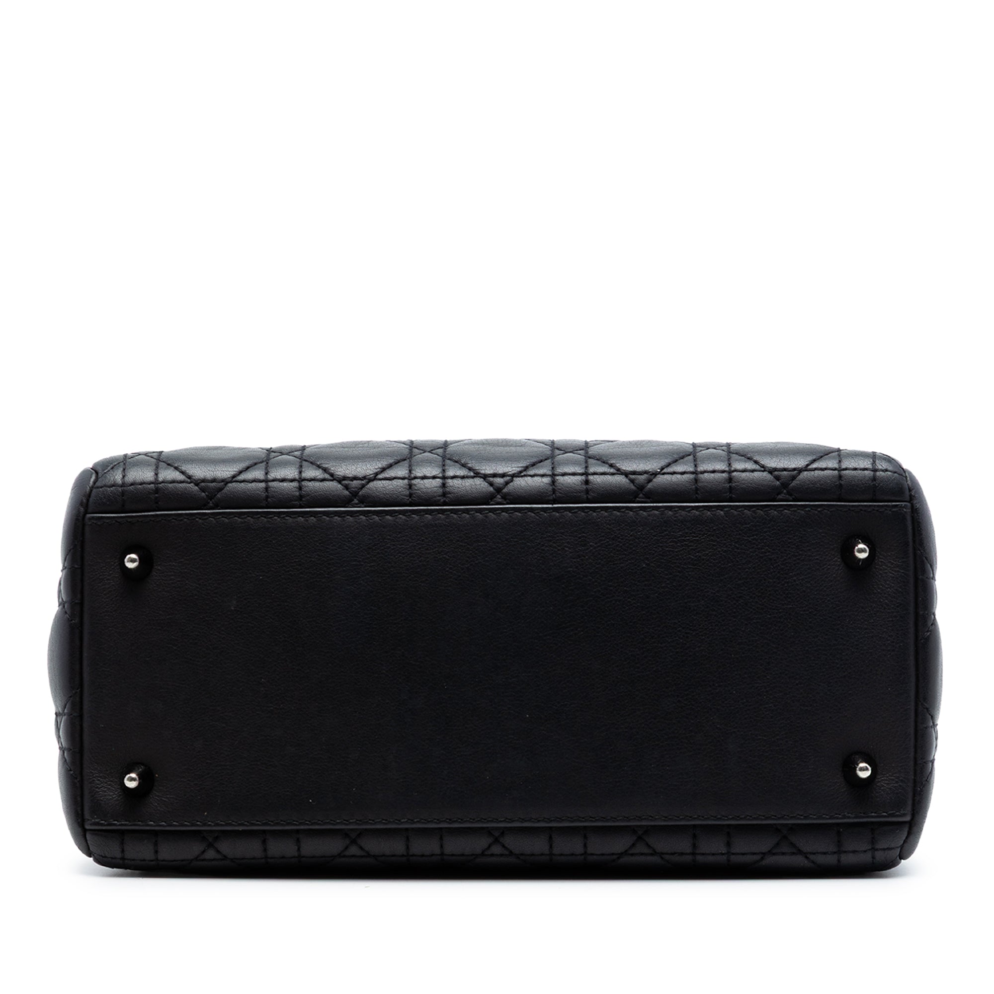 Medium Lambskin Cannage Lady Dior - Image 3