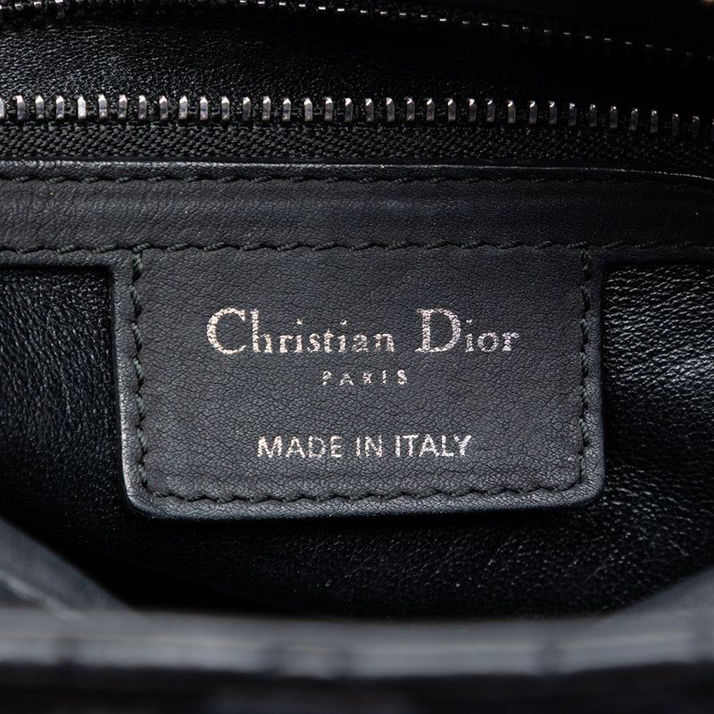 Medium Lambskin Cannage Lady Dior - Image 5