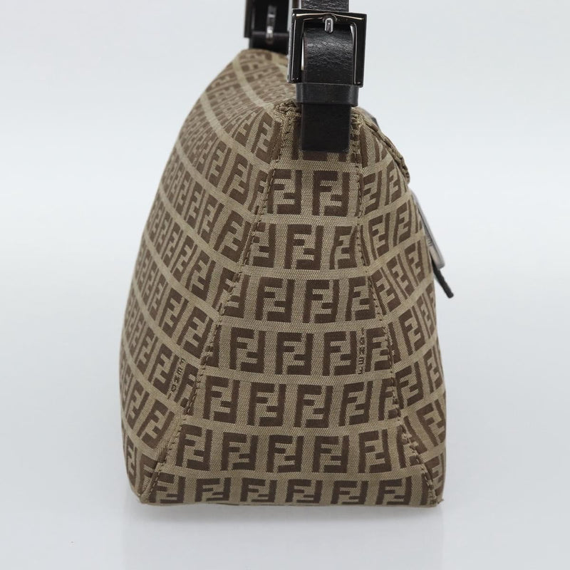 Fendi Mamma Baguette Canvas Beige Bag