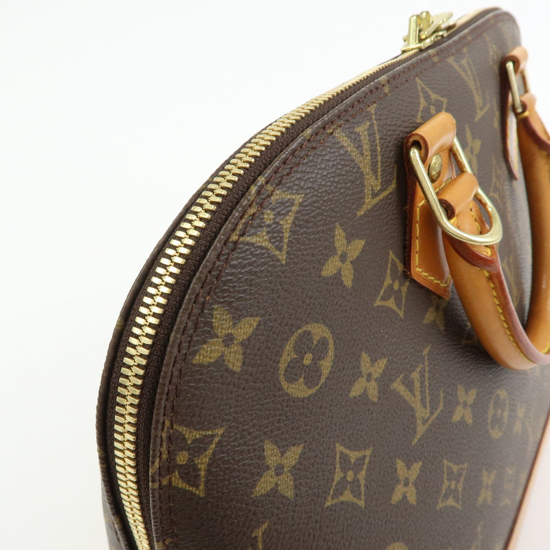 Louis Vuitton Alma Monogram Canvas Brown Bag