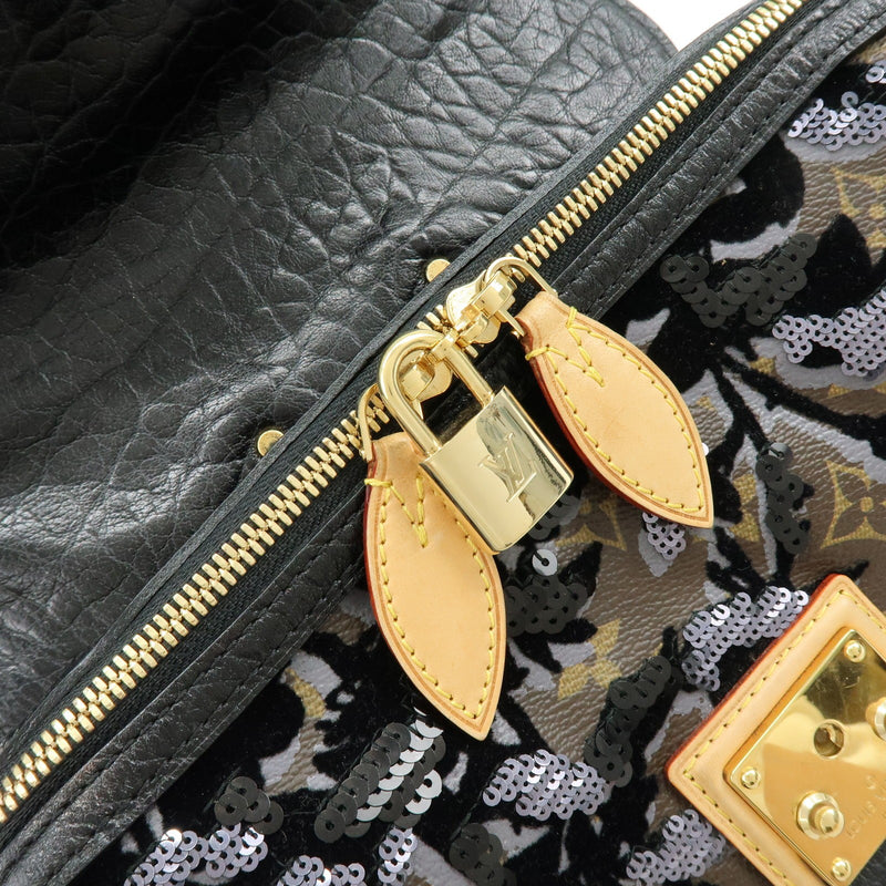 Louis Vuitton Carrousel Fleur De Jais Monogram Canvas Multicolour Bag