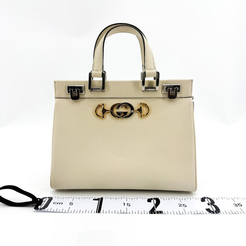 Gucci Zumi Leather Gold Calfskin Bag