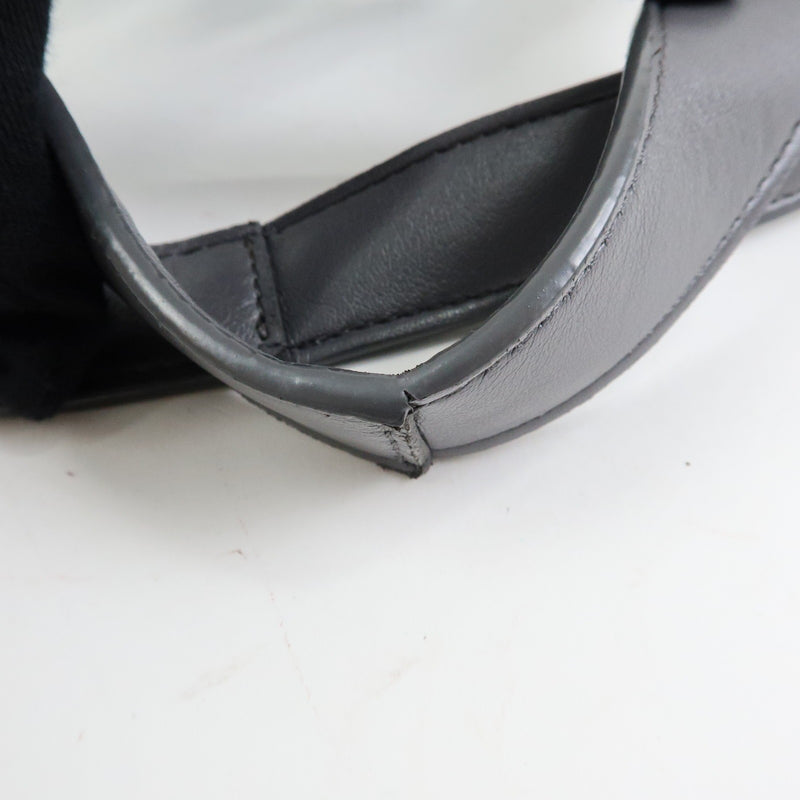 Stella Mccartney Alter Faux Leather Gray Canvas Bag