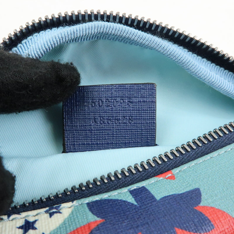 Gucci Childrens Belt Printed Coated Canvas Multicolour Bag