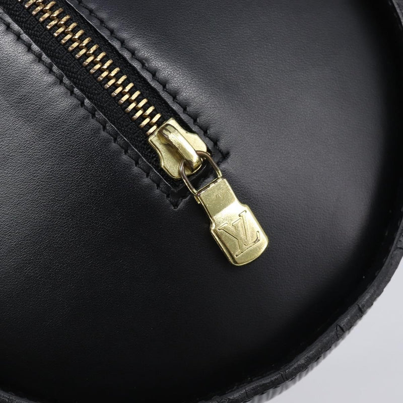 Louis Vuitton Soufflot Epi Leather Black Bag