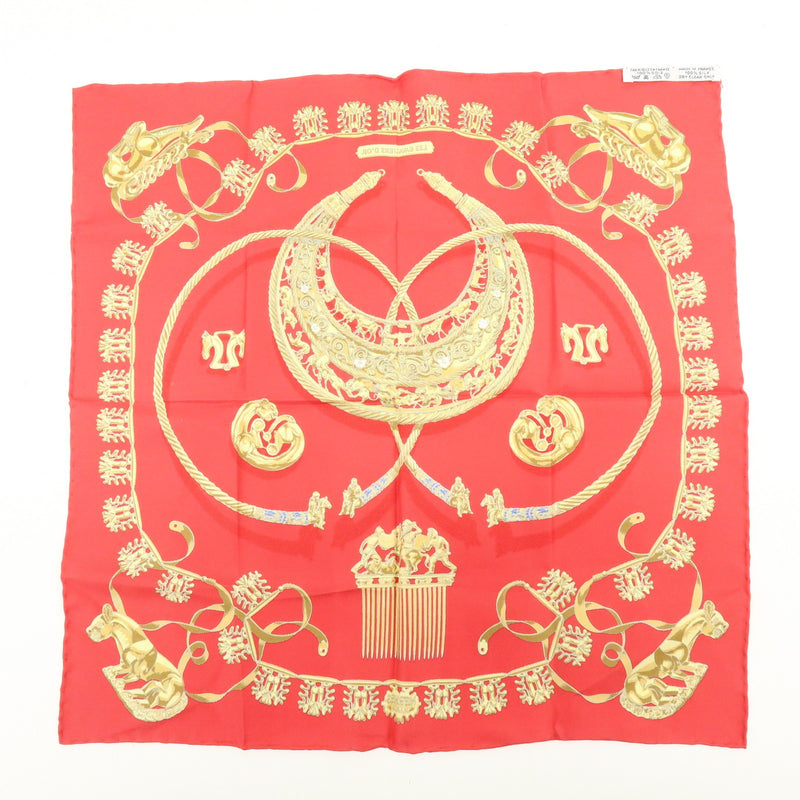 Hermes Carré 40 Silk Red Accessory