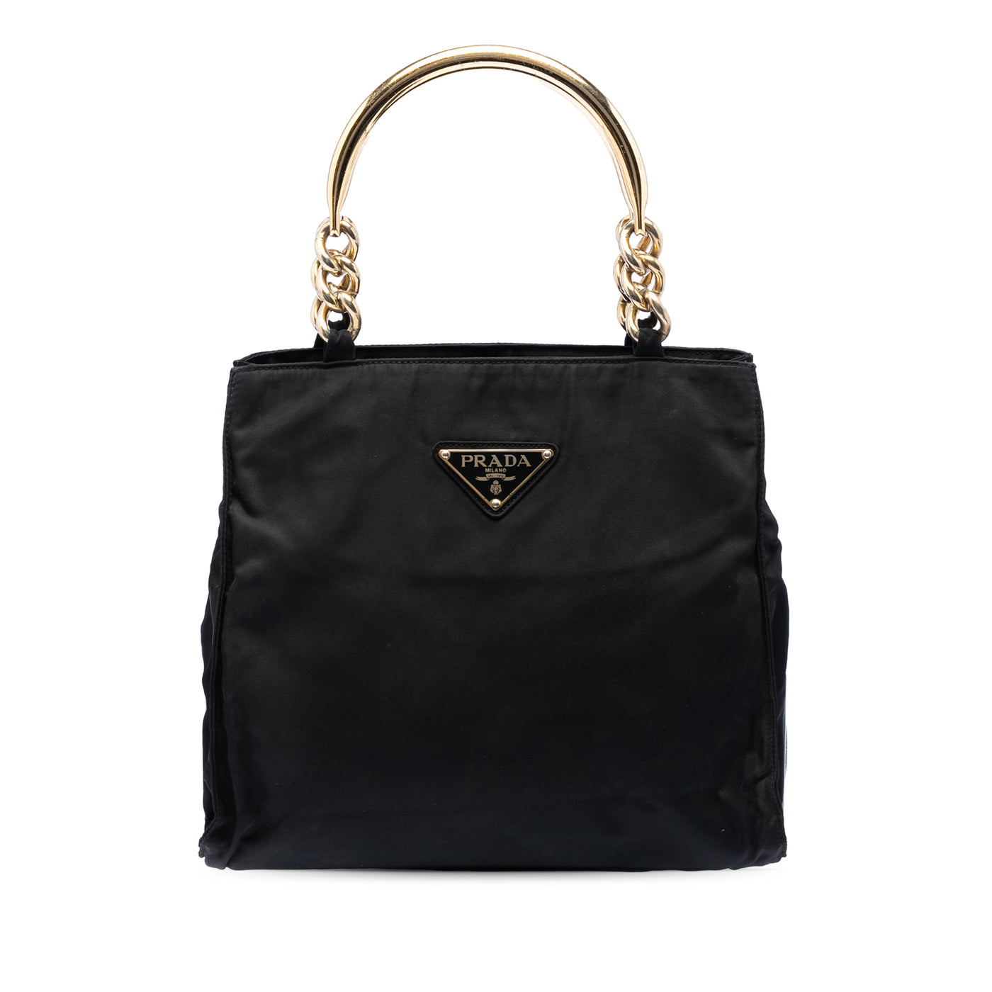 Tessuto Metal Handle Bag - Image 1