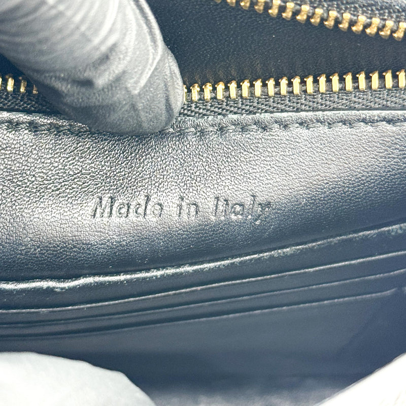Celine Trotteur Calfskin Black Leather Bag
