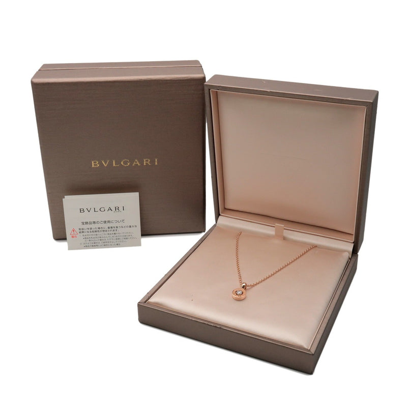 Bvlgari Solitaire Pendant 18k White Gold With Diamond Rose_gold Bijoux