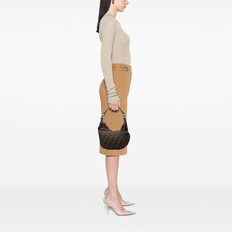 Zucca Canvas Chef Hobo - Image 6