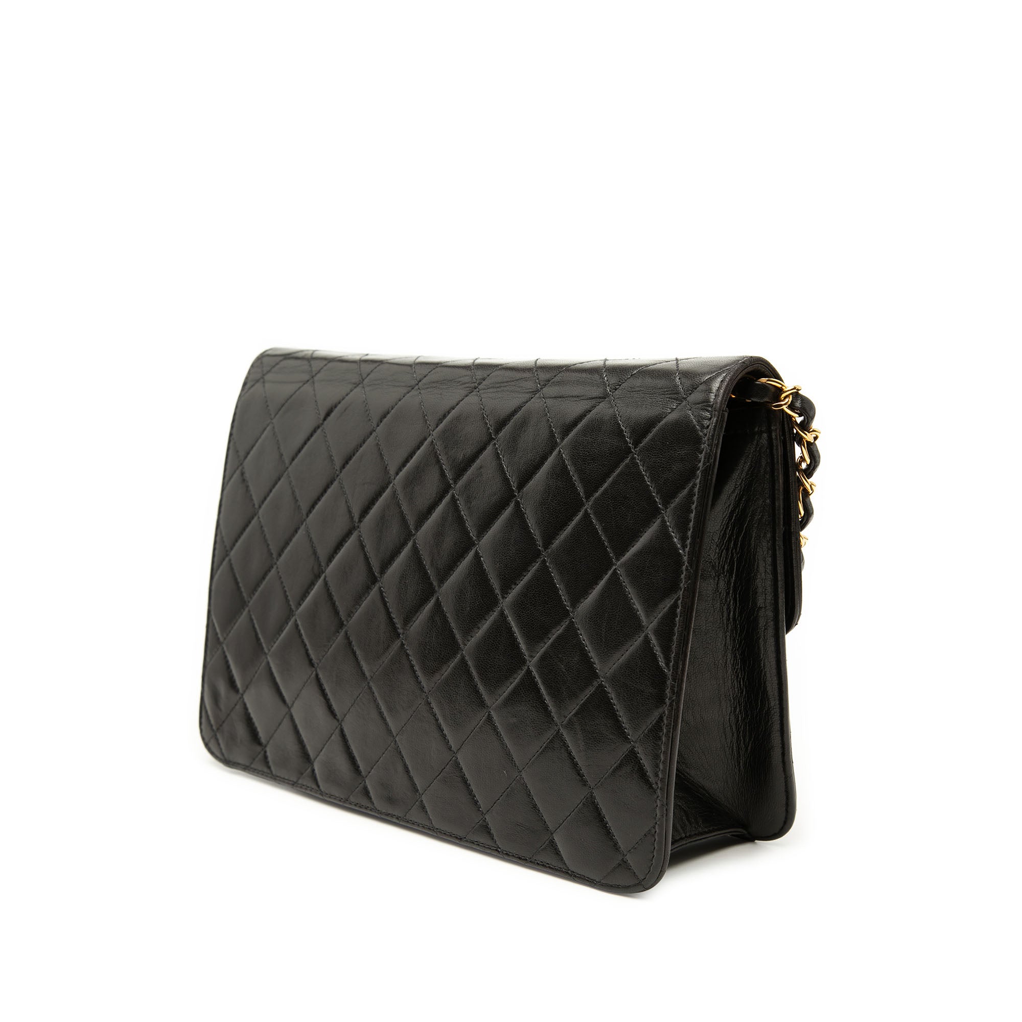 Medium CC Quilted Lambskin Single Flap - Image 2