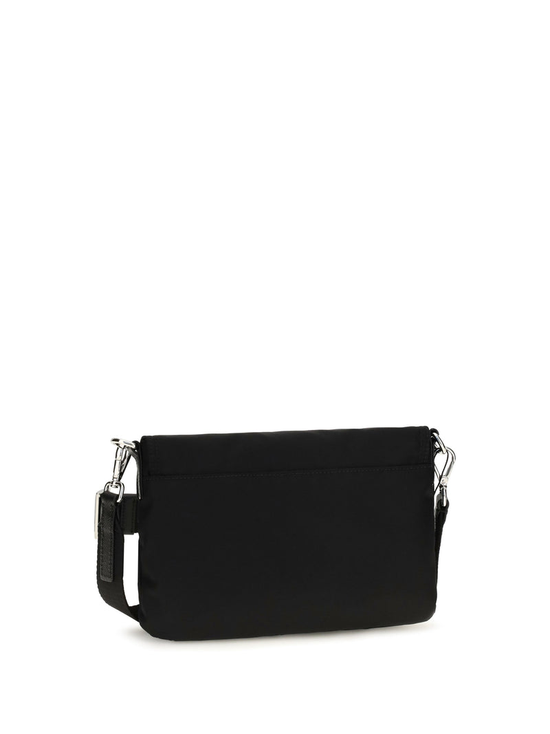 Prada Re-Nylon Smartphone Holder Card Case — Black Recycled Polyamide Cases