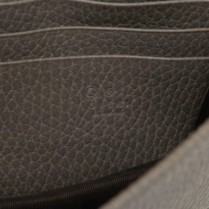 Dollar Calfskin Interlocking G Wallet on Chain - Image 5