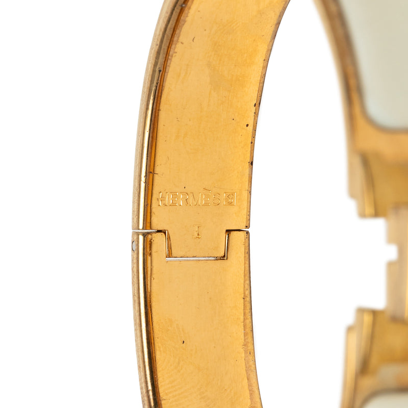 Narrow Enamel Clic H Bracelet PM - Image 4