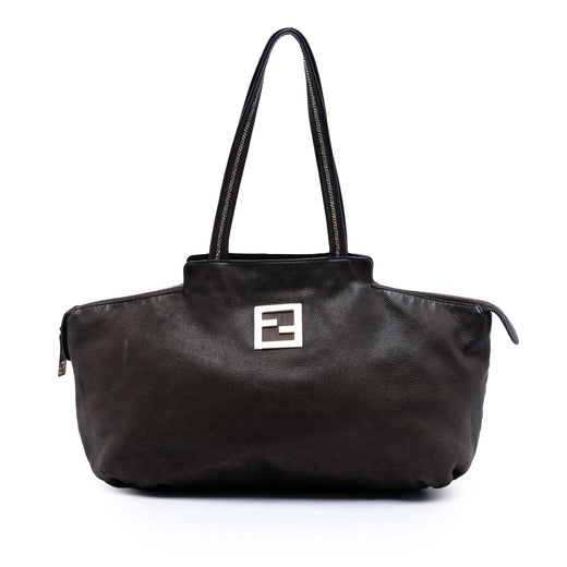 Medium FF Nubuck Chains Tote - Image 1