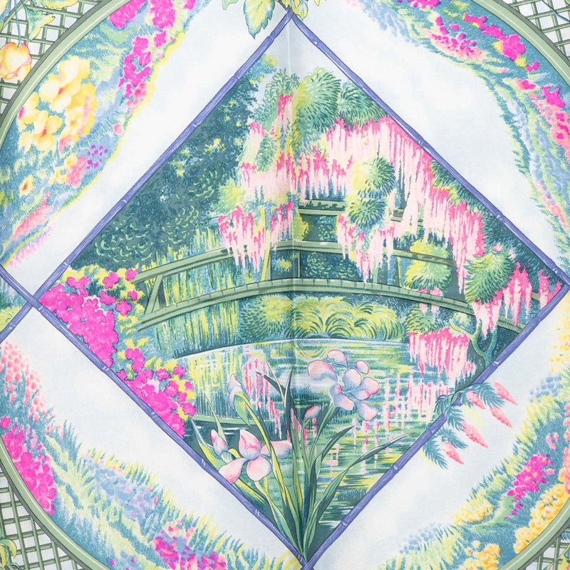 Giverny Silk Scarf 90 - Image 7