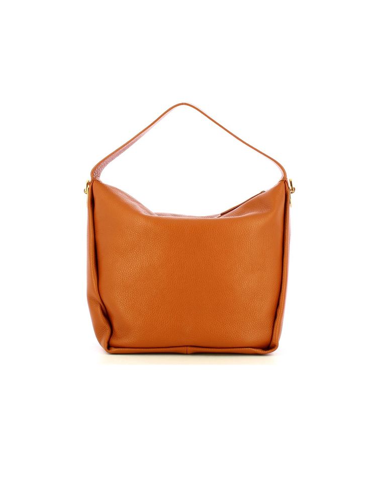 Coccinelle Oliver Shoulder Bag — Orange Cow Leather