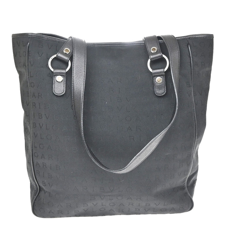 Bvlgari Vintage Canvas Black Bag