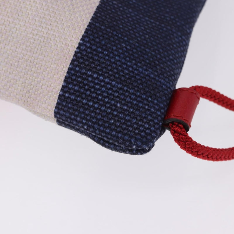 Gucci Logo Drawstring Striped Canvas Multicolour Bag