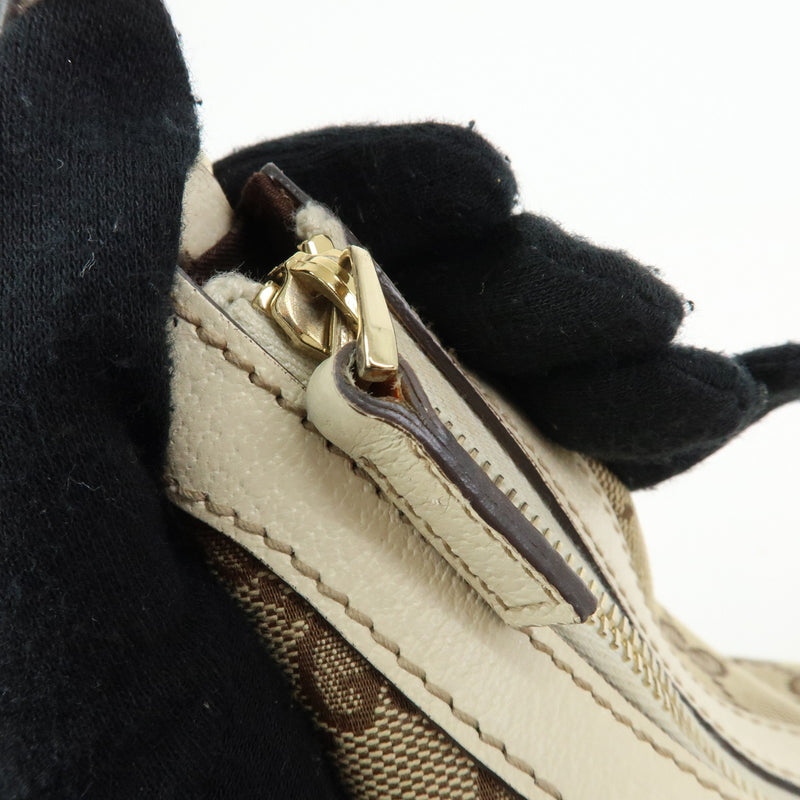Gucci Shoulder Canvas Beige Bag