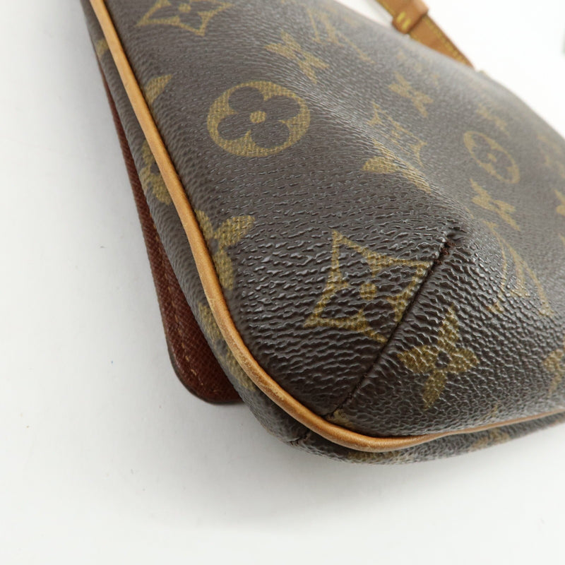 Louis Vuitton Musette Tango Monogram Canvas Brown Bag