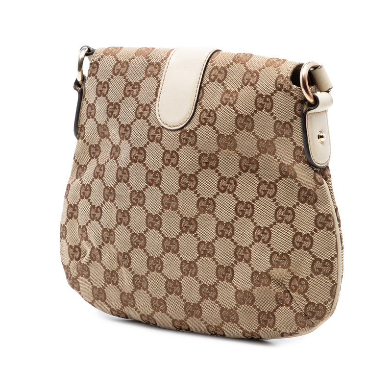 GG Canvas Horsebit Shoulder Bag - Image 2