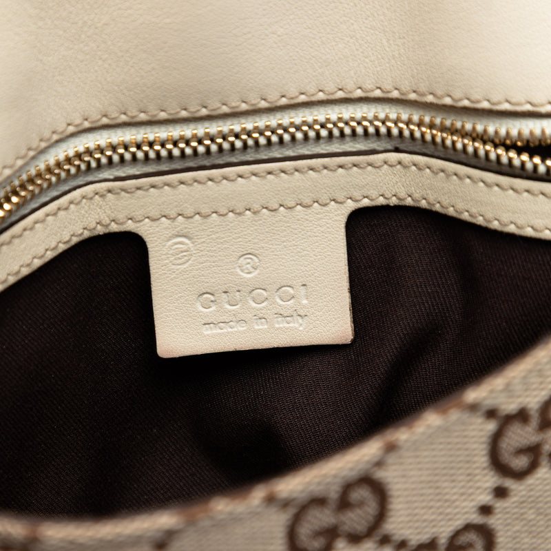 GG Canvas Horsebit Shoulder Bag - Image 5