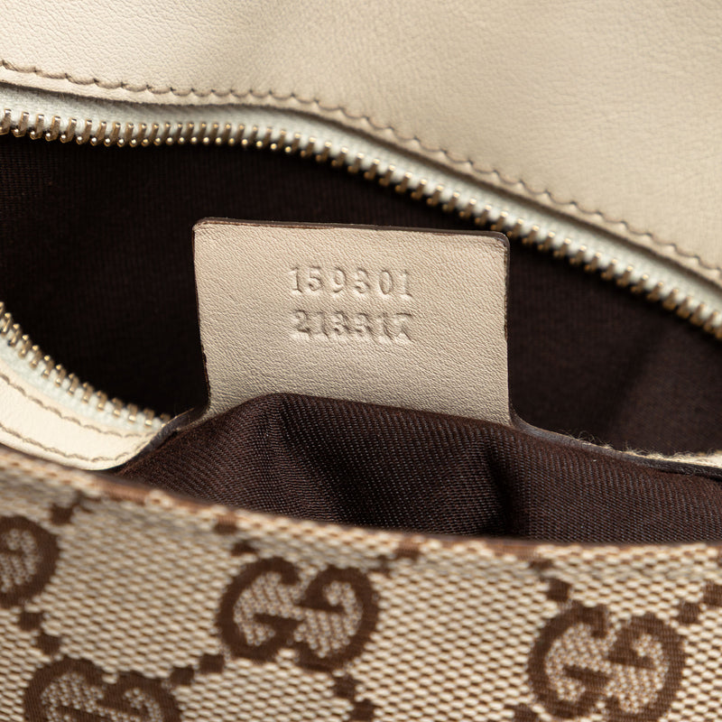 GG Canvas Horsebit Shoulder Bag - Image 6
