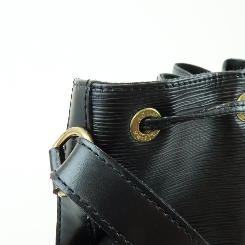 Louis Vuitton Petit Noe Epi Leather Black Bag