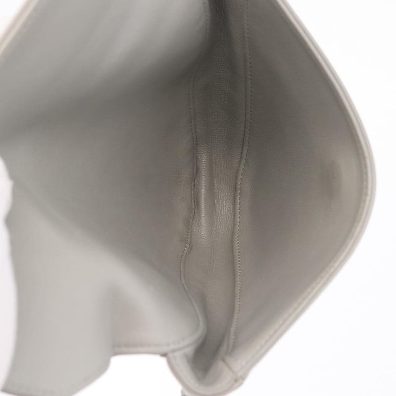 Celine Triangle Leather Gray Bag