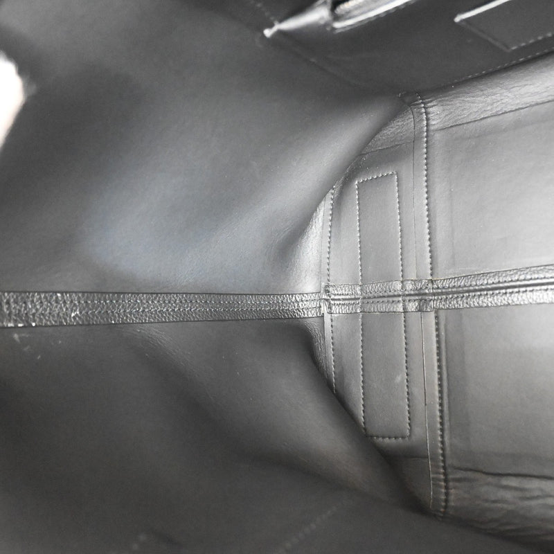 Balenciaga Hourglass Carryall Leather Black Bag