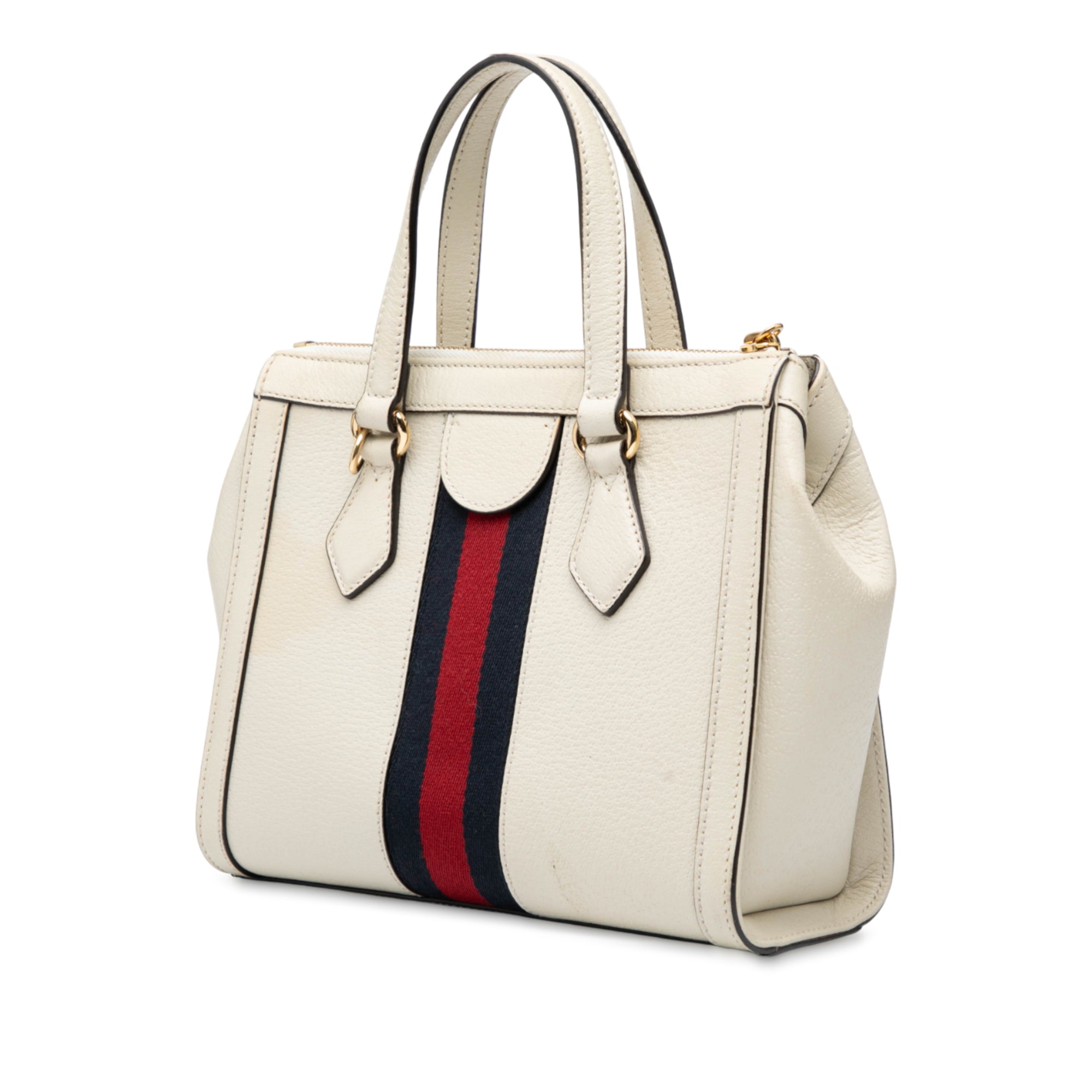 Small Leather Ophidia Satchel - Image 2