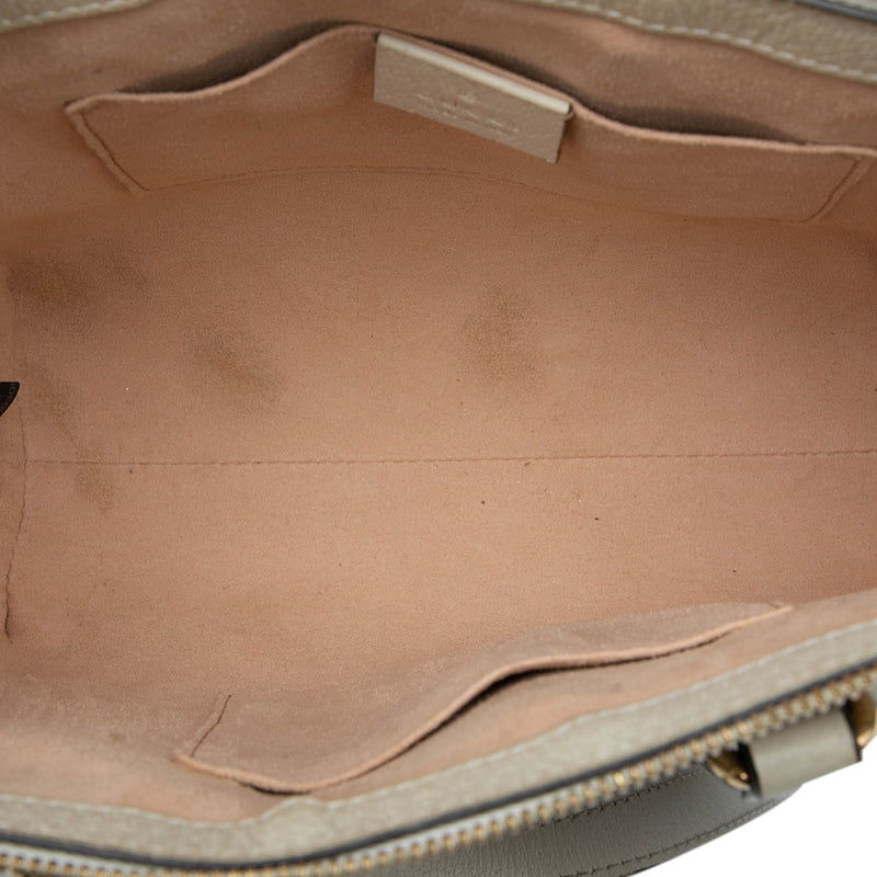 Small Leather Ophidia Satchel - Image 4