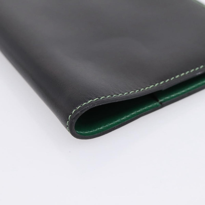 Hermes Simple Agenda Cover Leather Black Bag
