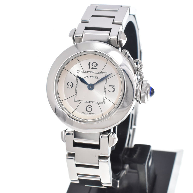 Cartier Pasha De Quartz Stainless Steel Watches