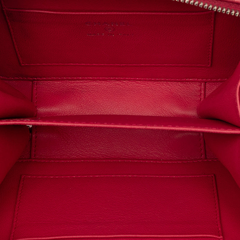 Mini Quilted Lambskin Covered CC Camera Bag - Image 4