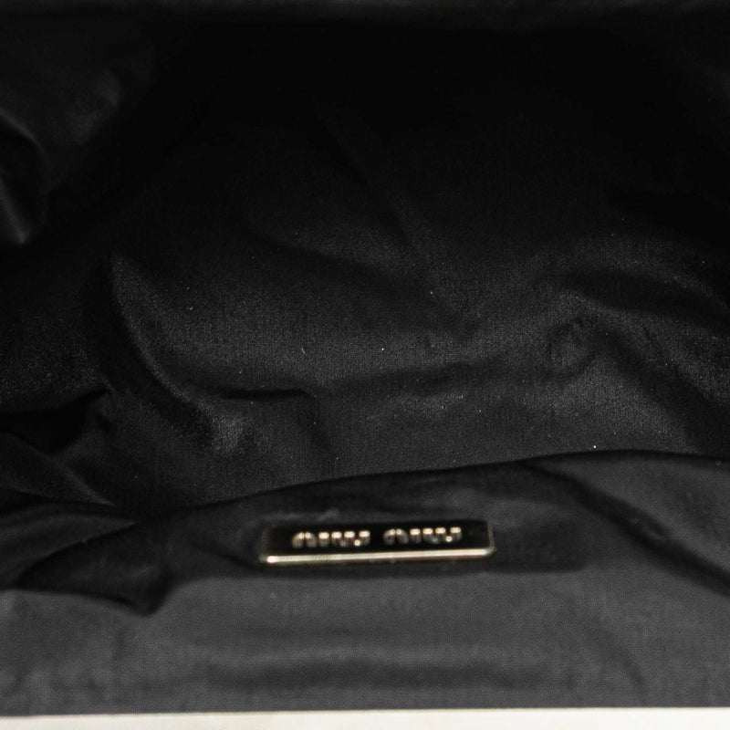 Satin Clasp Clutch on Strap - Image 4
