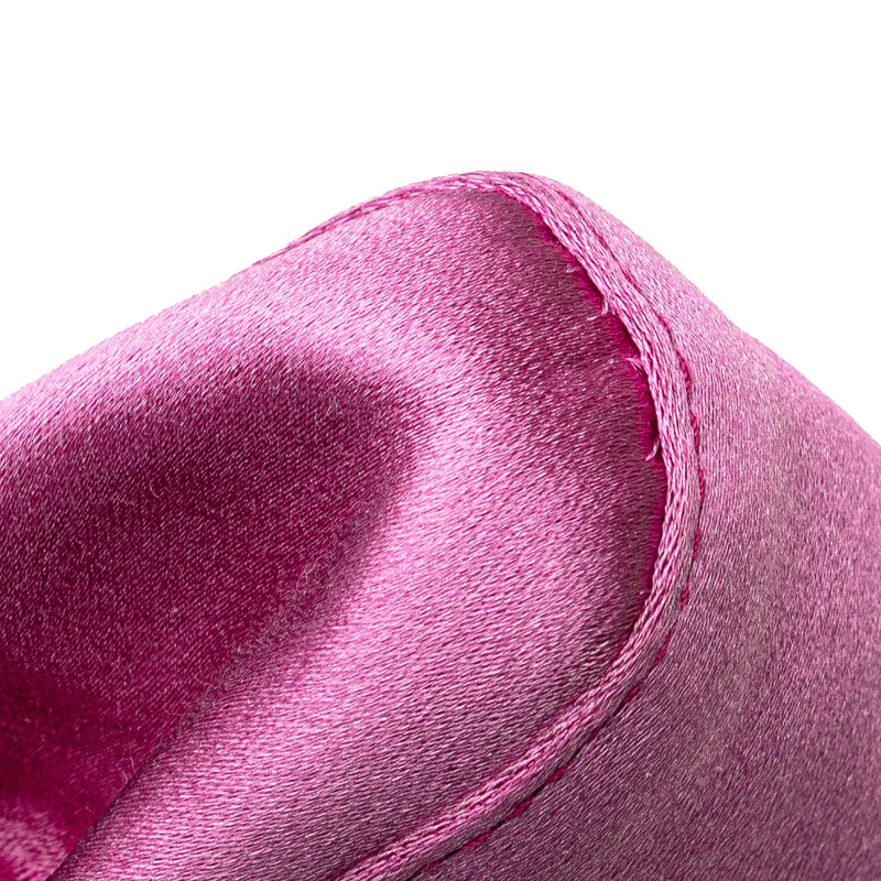Satin Clasp Clutch on Strap - Image 9