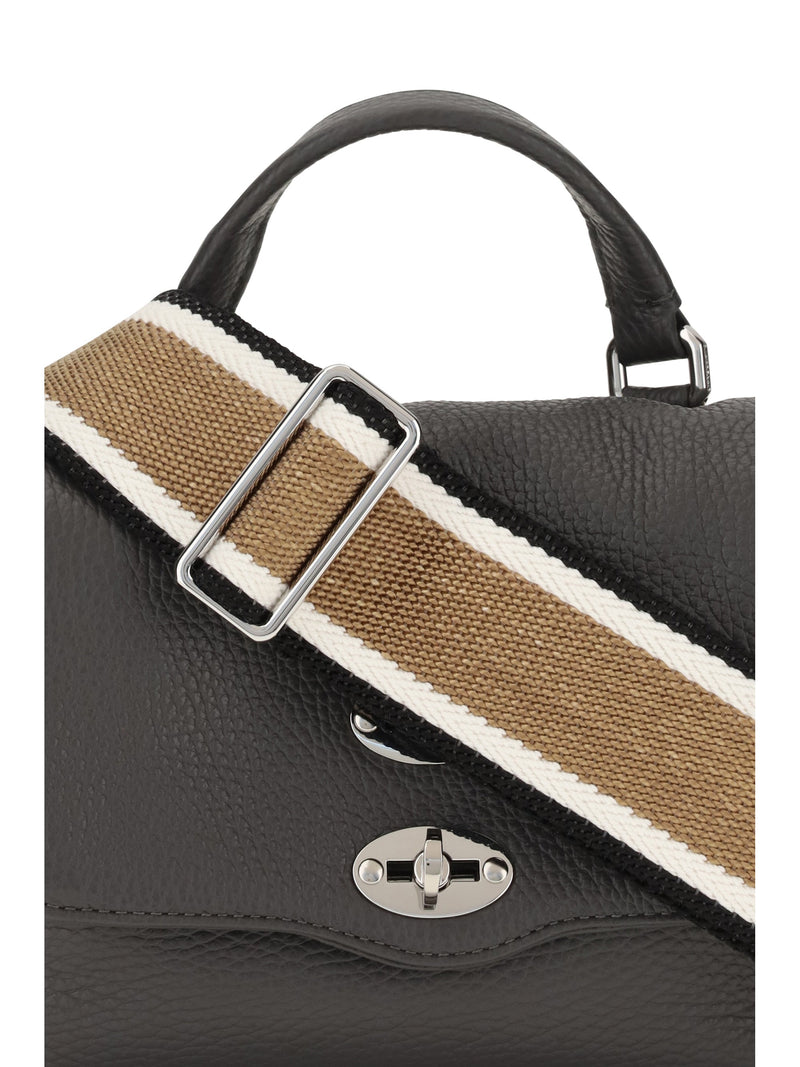 Zanellato Top Handle Bag — Gray Calf Leather