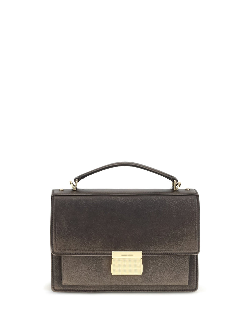 Golden Goose Venezia Shoulder Bag — Brown Calf Leather (bos Taurus)