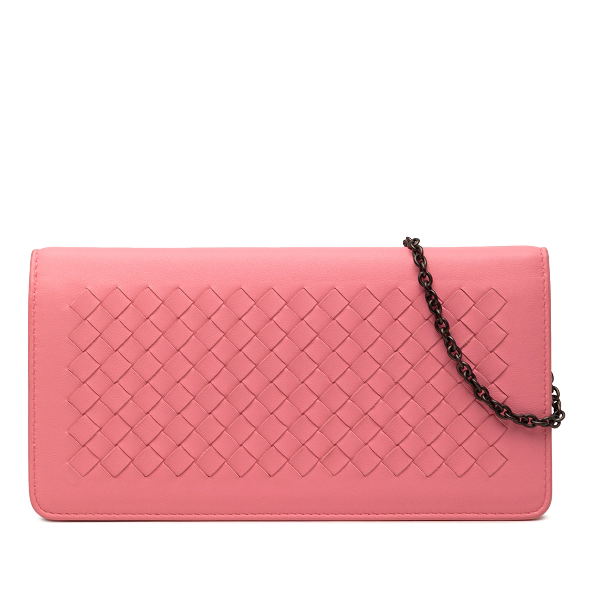 Nappa Intrecciato Continental Wallet on Chain - Image 1