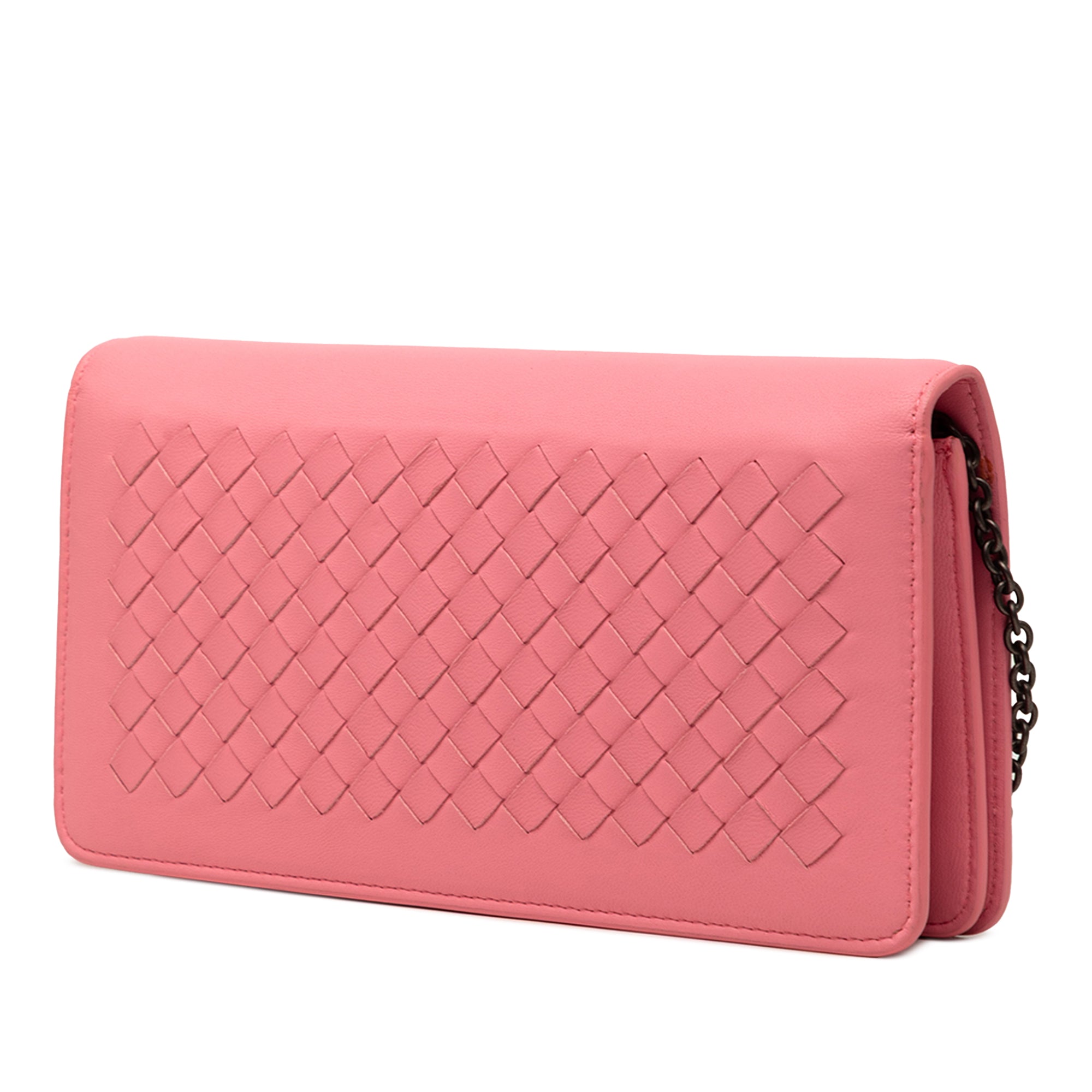 Nappa Intrecciato Continental Wallet on Chain - Image 2