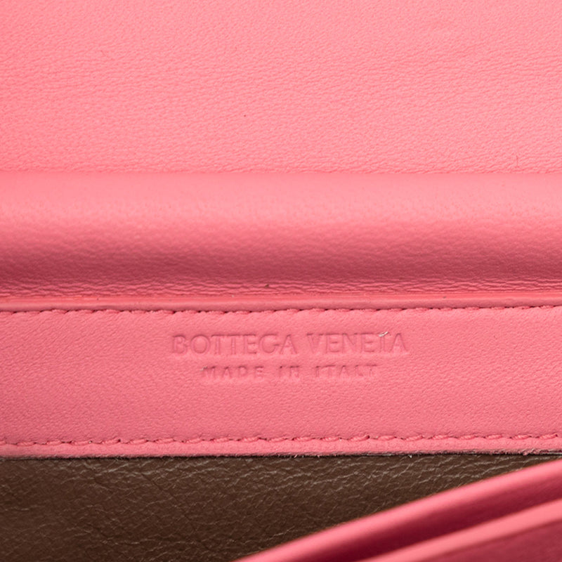 Nappa Intrecciato Continental Wallet on Chain - Image 5