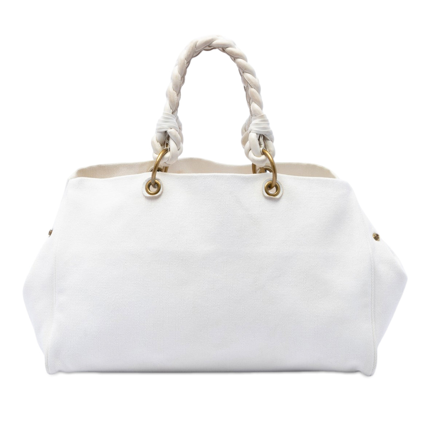 Canvas Braided Tote - Image 1